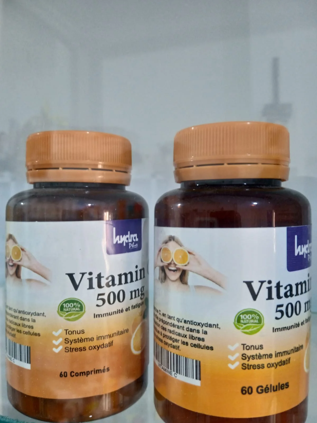 Hydraphyt's Vitamin C 500 mg (100% naturel) 36 gélules