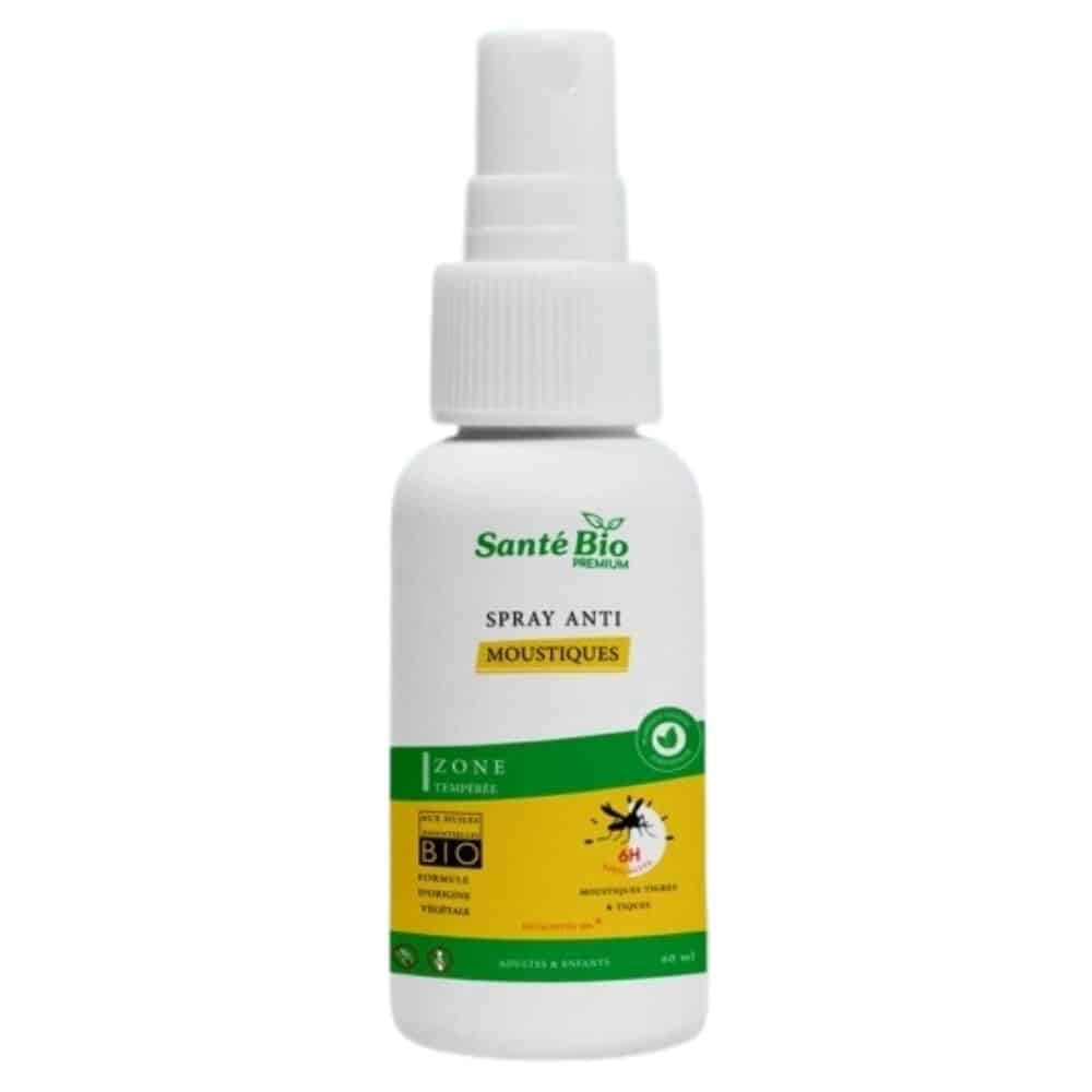 SANTÉ BIO – ​ Premium Spray Anti-moustiques – 60ml