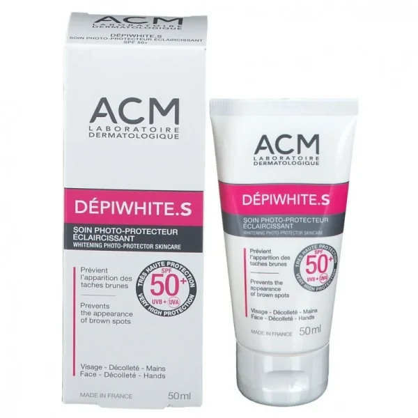 ACM Dépiwhite   SOIN PHOTO-PROTECTEUR  ELAIRCISSANT