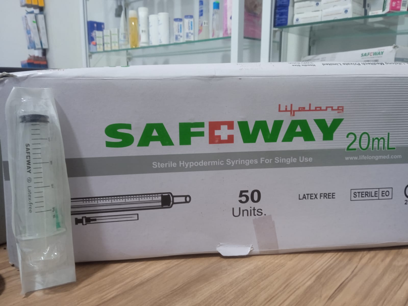 Safeway Seringue Stériles Jetables Boite de 100 unités