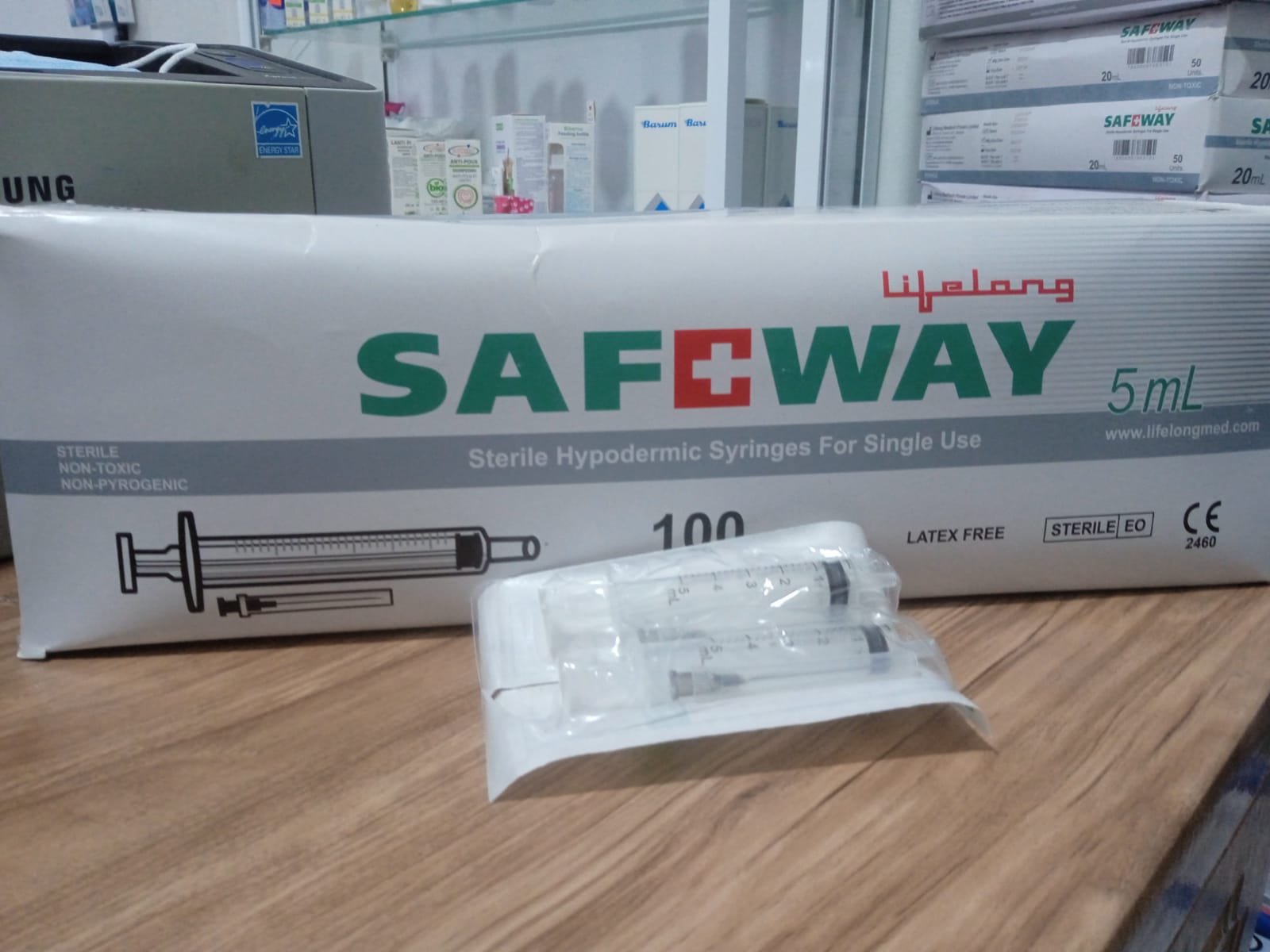 Safeway Seringue Stériles Jetables Boite de 100 unités