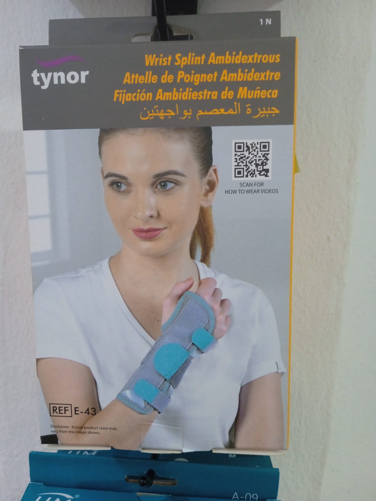 Attelle de Poignet Ambidextre