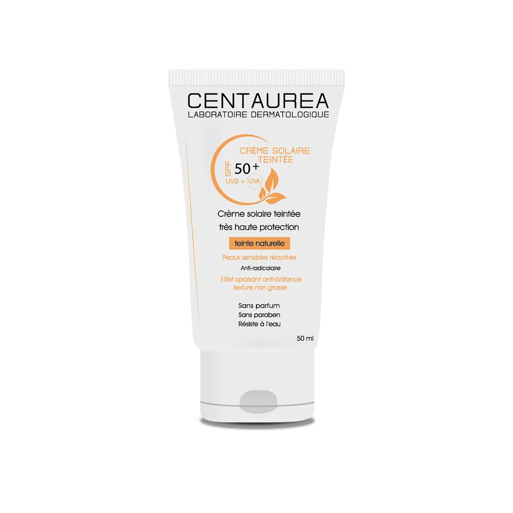 CENTAUREA crème solaire teinte SPF 50+  50ml