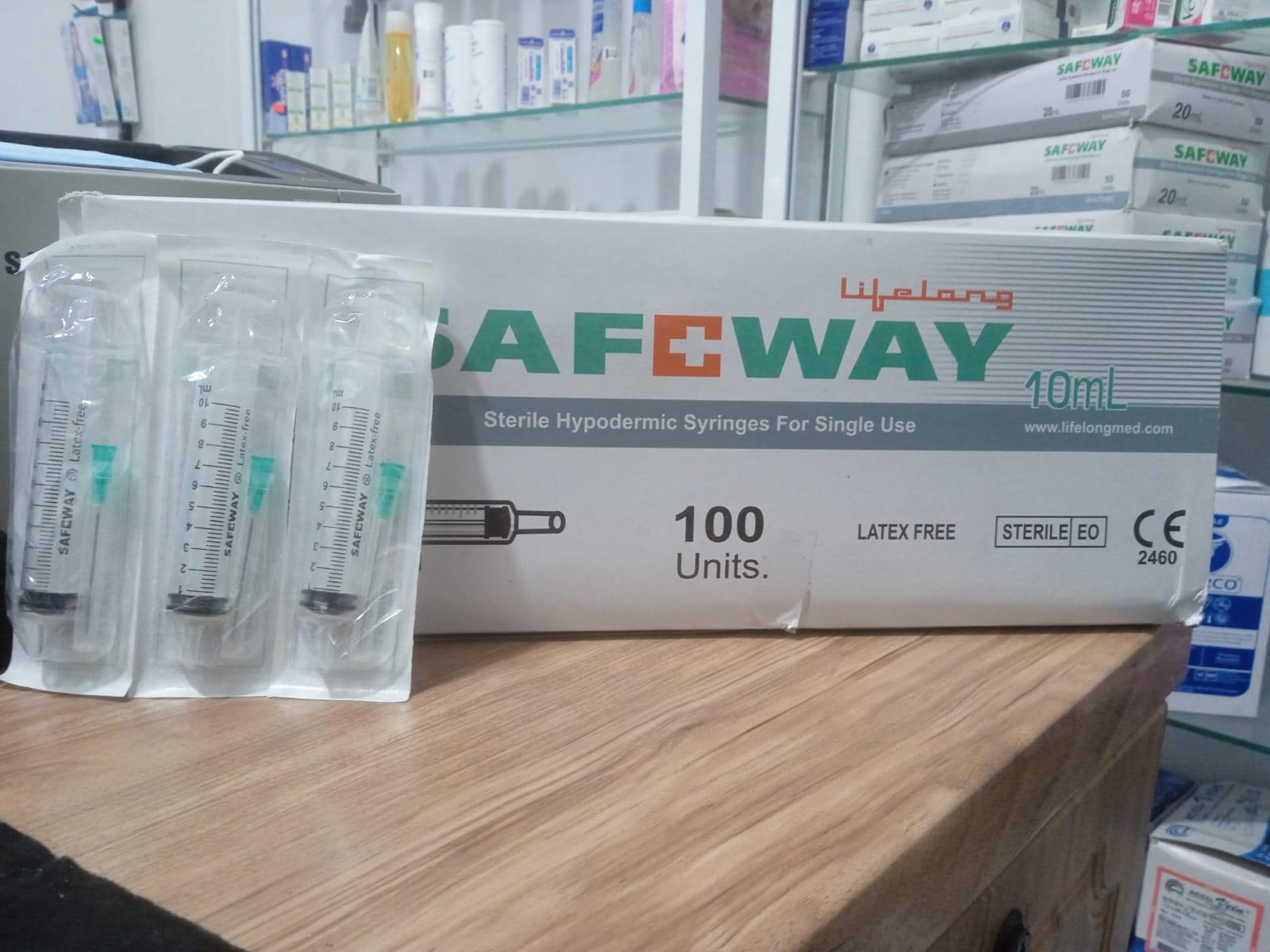 Safeway Seringue Stériles Jetables Boite de 100 unités