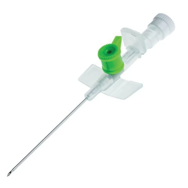 ACCU-Vein™ – Cathéter intraveineux avec ailettes et port d’injection (équivalent Intranule)