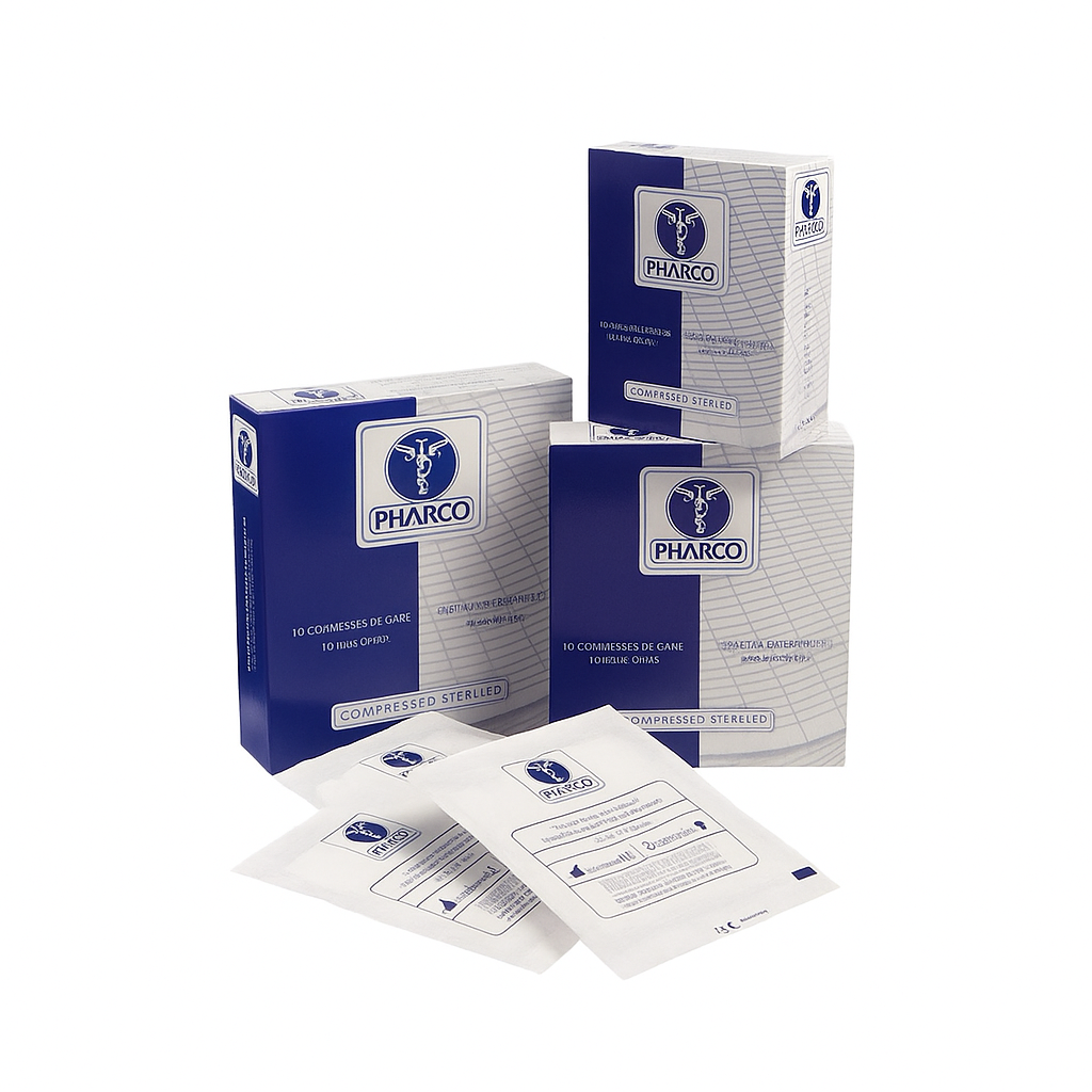 COMPRESSES STERILES PHARCO  20*20cm