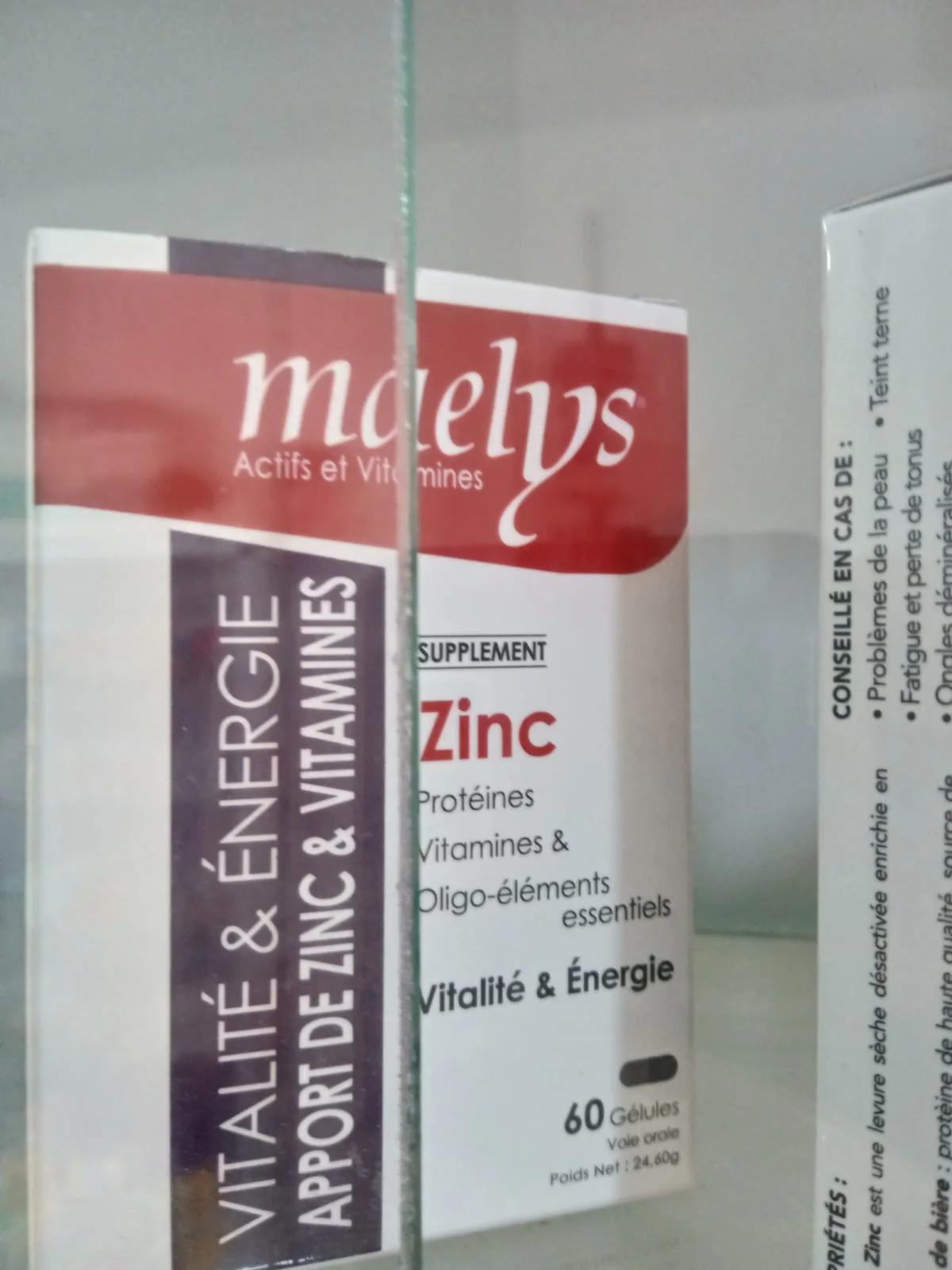 MAELYS Zinc & Vitamines B – Vitalité (30 gélules)