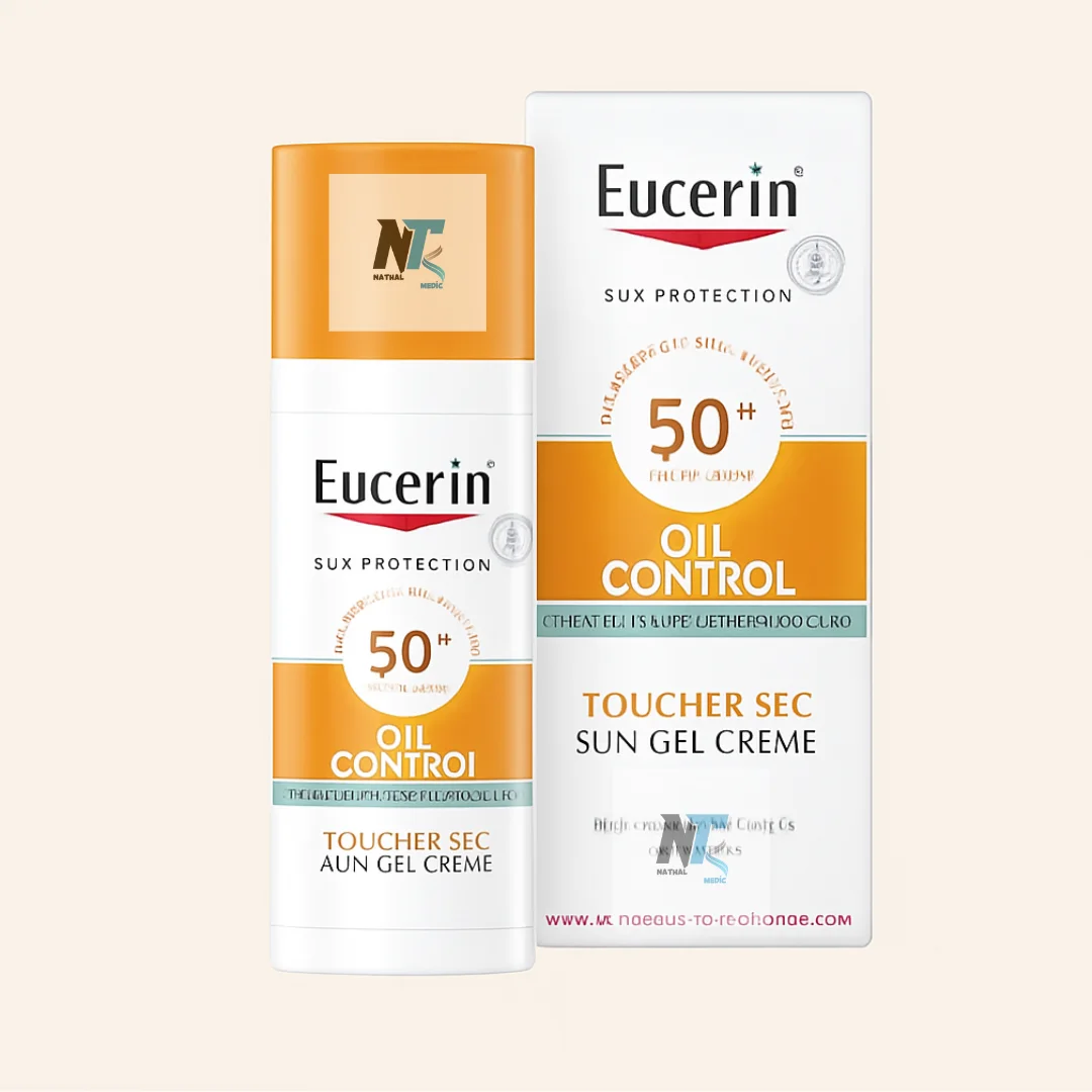 Eucerin Sun Protection Oil Control Gel-Crème Solaire Toucher Sec Spf50+ – 50ml