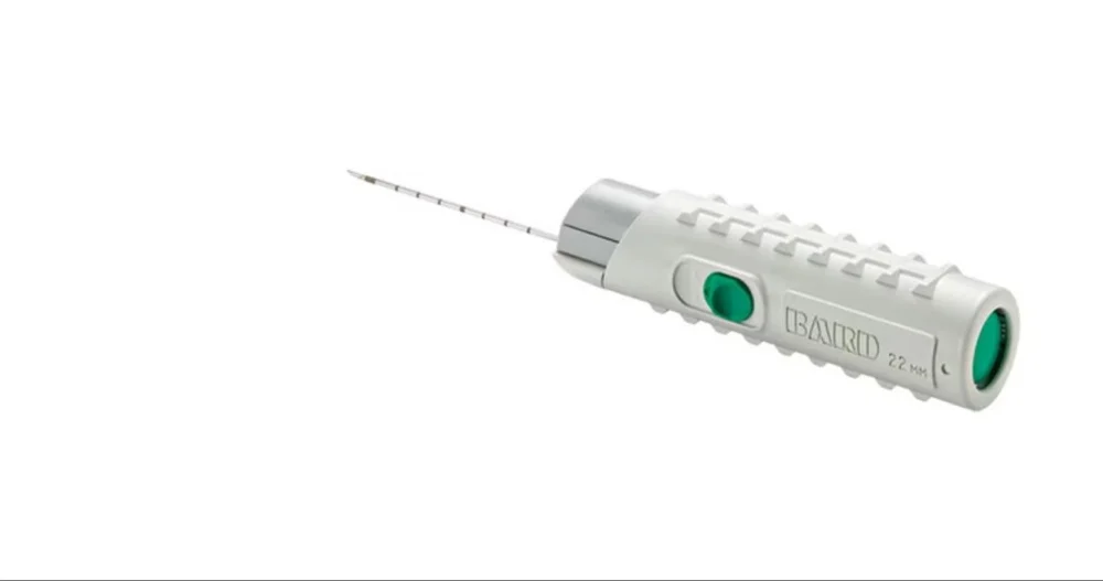 Instrument de biopsie au trocart Bard® jetable 14G x 10 cm