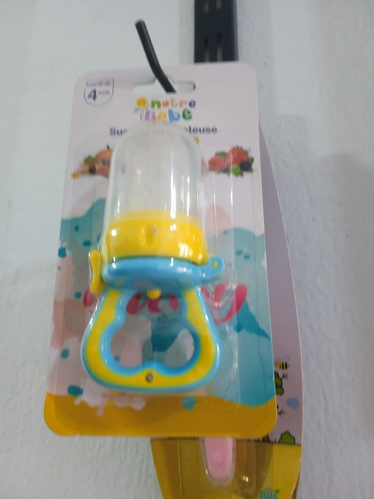 Notre Bébé Sucette à Remplir – Apaisement Personnalisé pour Bébé