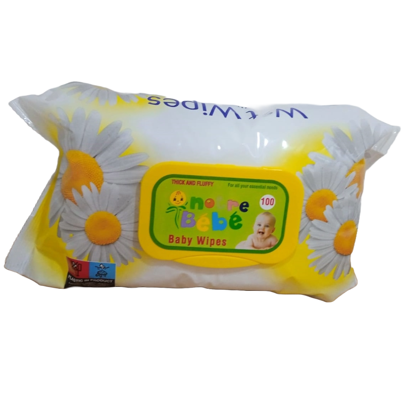 Notre Bébé Lingettes à la Camomille – Douceur et Protection pour Bébé