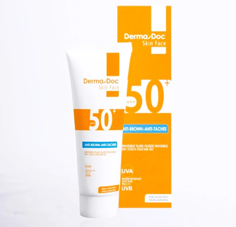 Derma‑Doc Écran Solaire Invisible SPF50+ – 50 ml