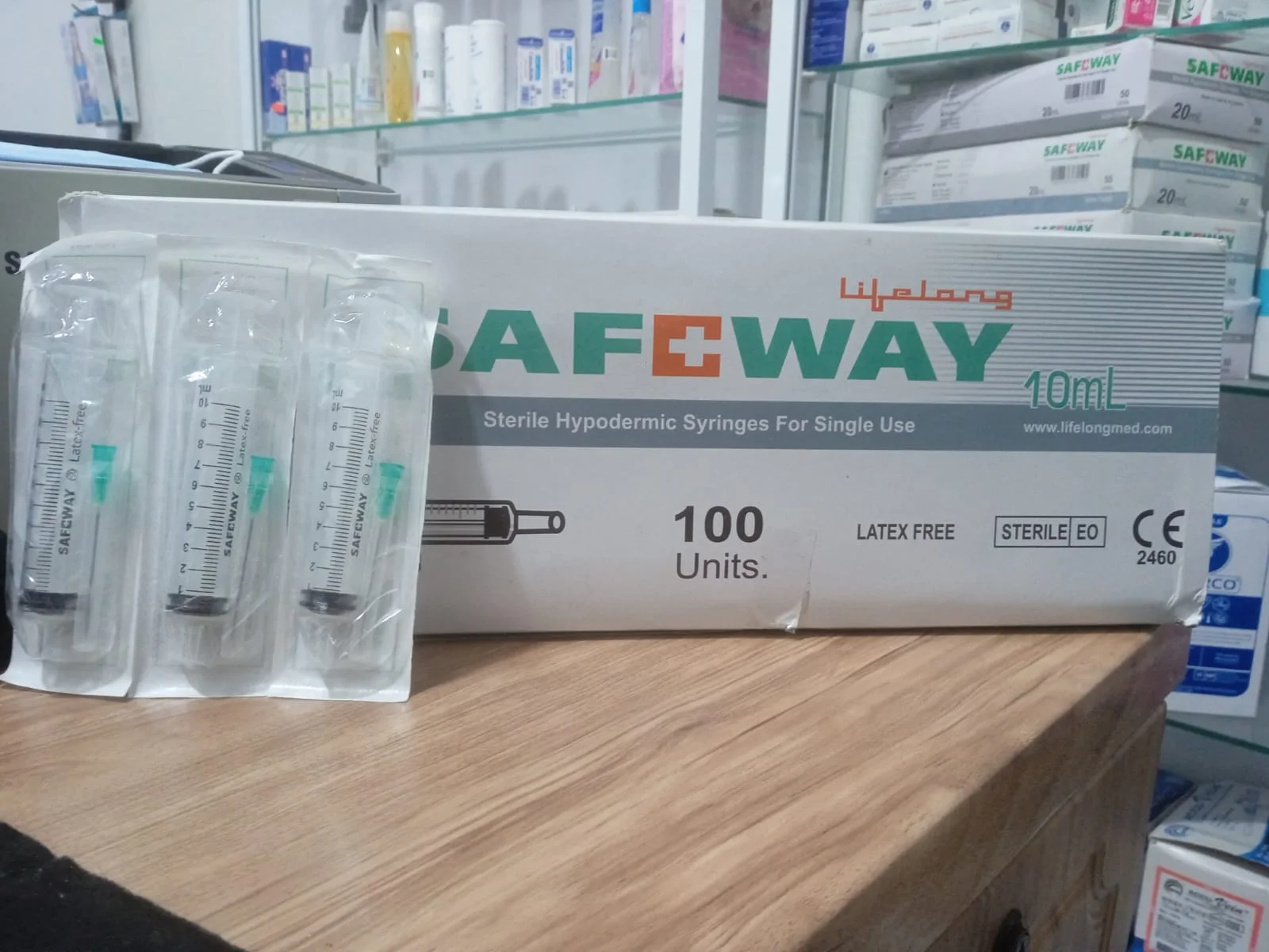 Safeway Seringue Stériles Jetables Boite de 100 unités