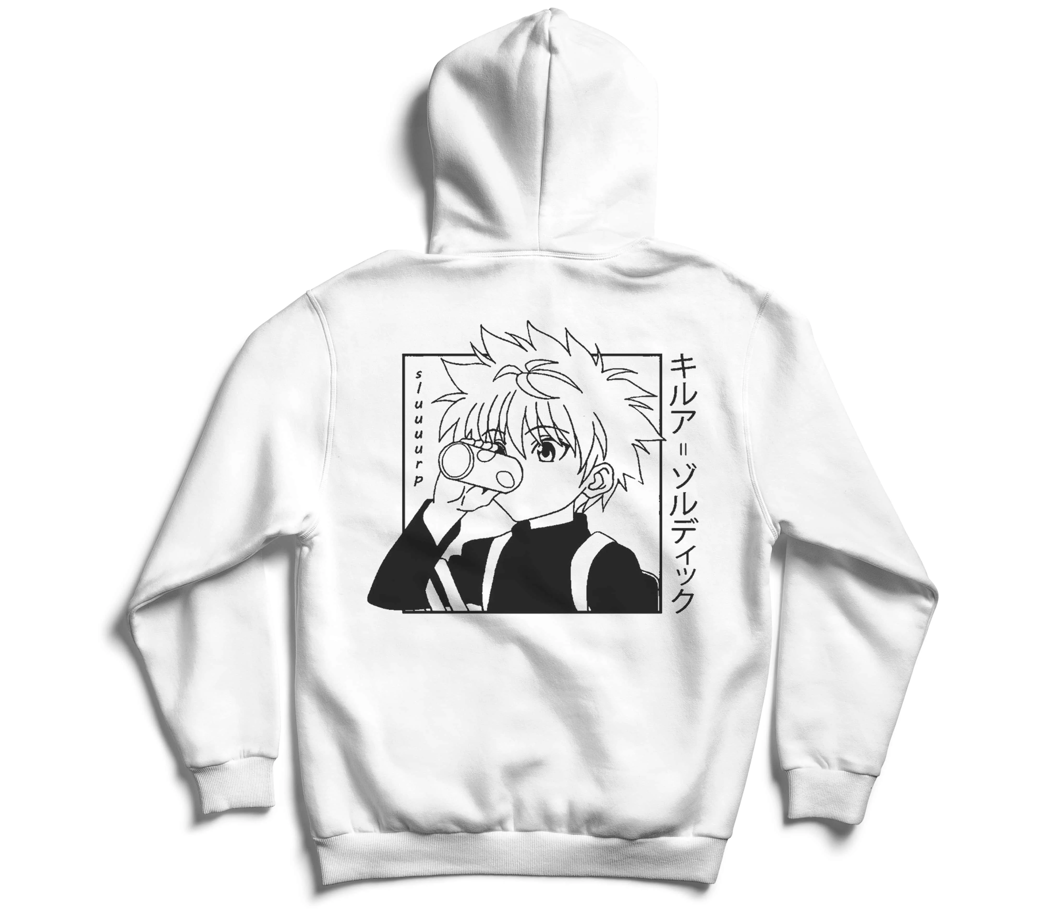 hunter x hunter killua hoodie