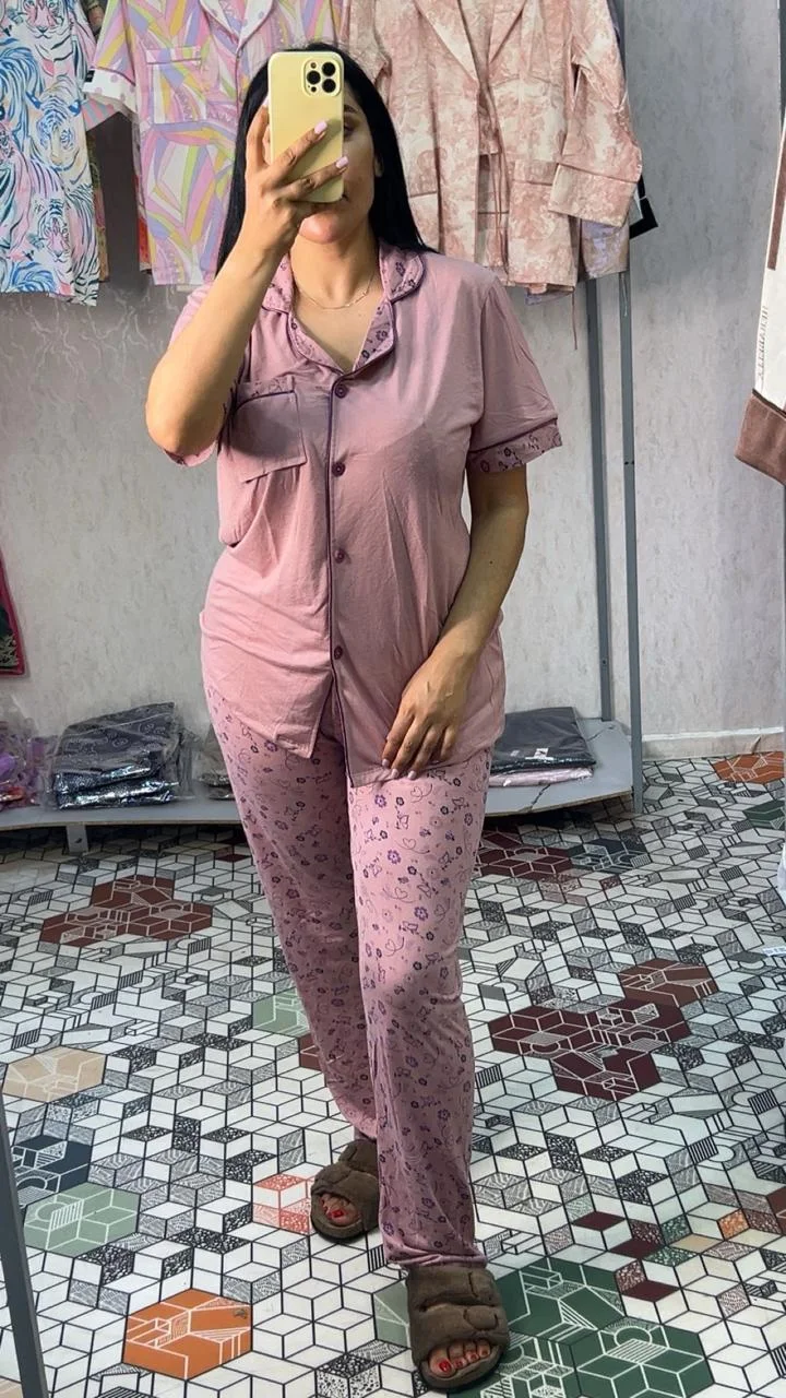 PYJAMA Col Chemise