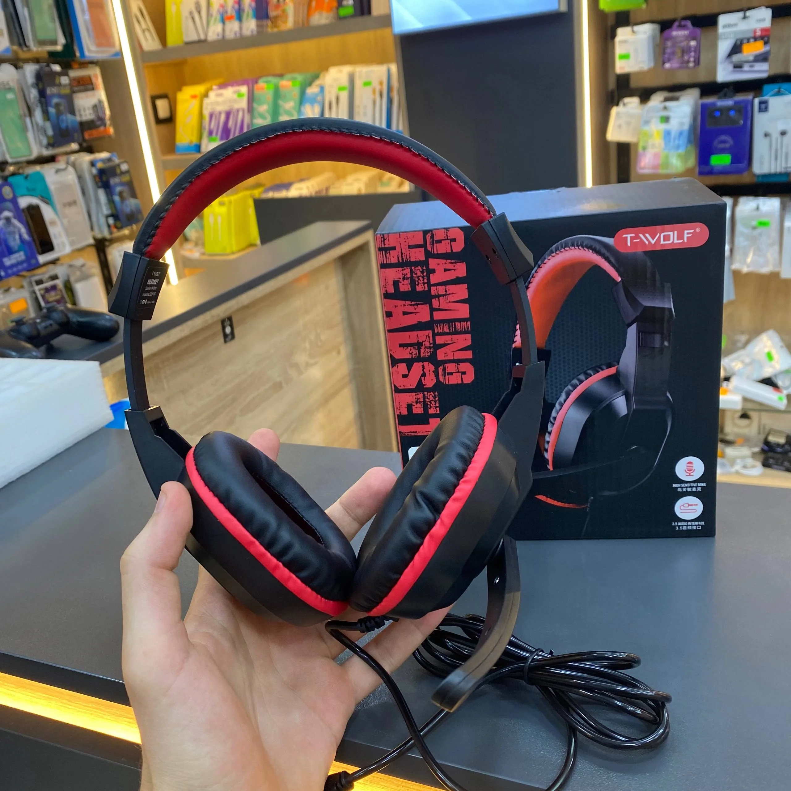 T-WOLF H150 Gaming Casque