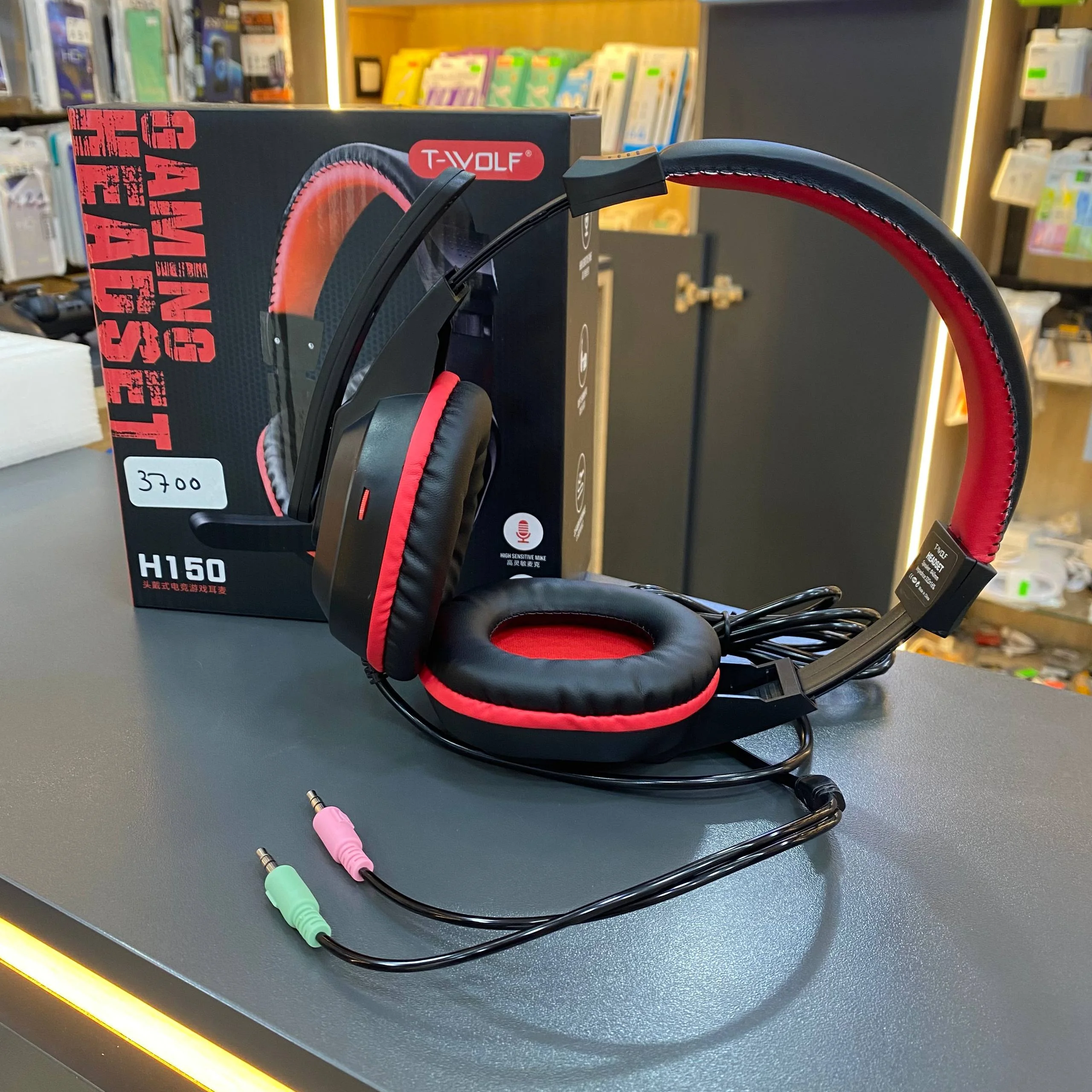 T-WOLF H150 Gaming Casque