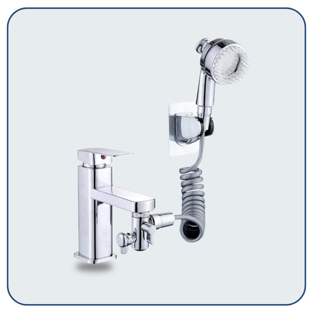 Shower Head Faucet Extender 3 in 1