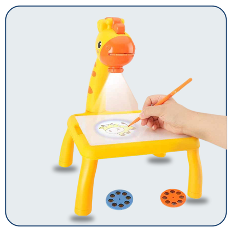 بروجيكتور الإبداع والتعلّم: متعة الرسم والموسيقى لتنمية مهارات طفلك