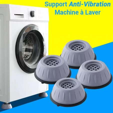 Tampon Anti-vibration, 10 Pcs Anti-Vibration Pads pour Machine à Laver- Réfrigérateur-Meubles, Tampon de Lave-Linge Adopte [235] - Cdiscount  Electroménager