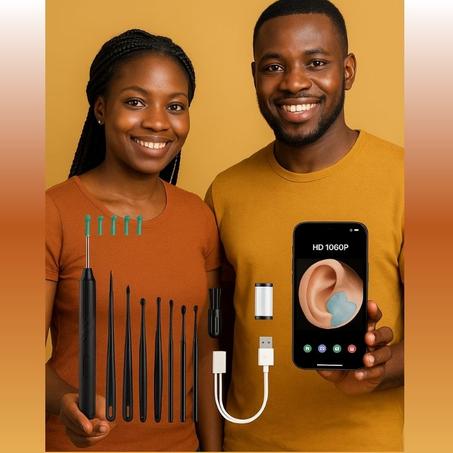 Cure-Oreilles Intelligent avec Caméra HD 1080P