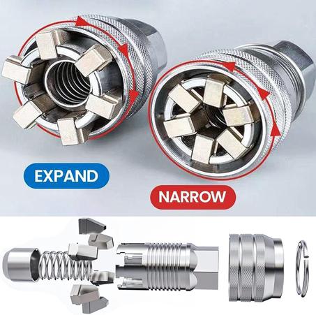 راس جنطة سحري من 10 لـ19 ملم قابل للتوسع للدريل والمفاتيح🧰 توصيل مجاني✅