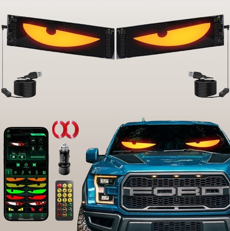 لوحة عرض بالتطبيق للسيارات 🚥 – التوصيل مجاني ✅