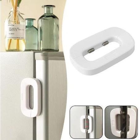 4 قطع قفل الثلاجة