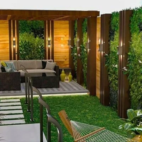 المنزل و الحديقة