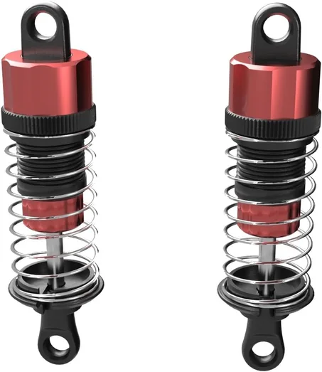 MJX 16510R2 RC Car Accessories Amortiguador relleno de aceite con tapa de aluminio, piezas de repuesto para H16MT, H16BM, 16210