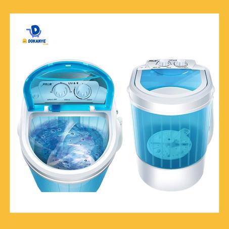 غسالة محمولة، غسالة صغيرة منزلية ذات أنبوب فردي وشبه أوتوماتيكية مع وظيفة التجفيف الجاف، موفرة للطاقة وفعالة