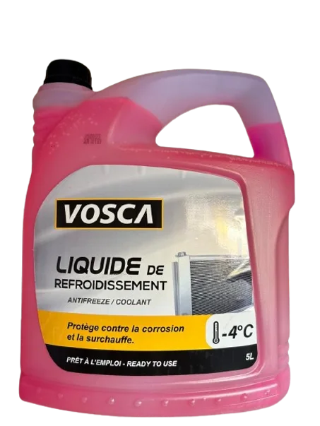 VOSCA LIQUIDE DE REFROIDISSEMENT ROSE 5L