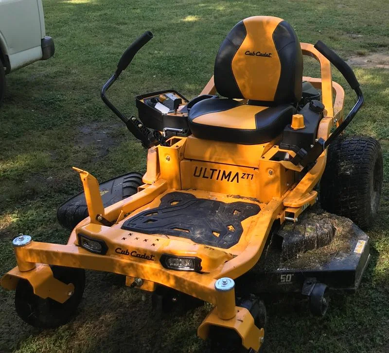 Cub Cadet Ultima ZT1 50 in. Fabricated Deck 23HP V-Twin Kawasaki