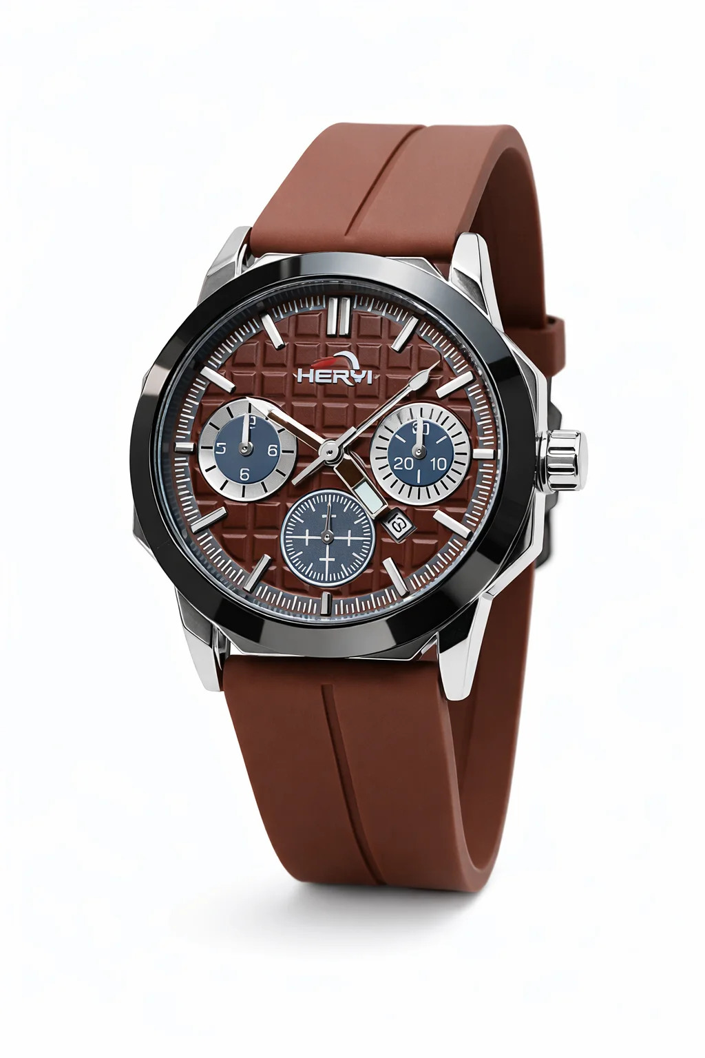 HERYI Chronograph Quartz Mens Sport Watch