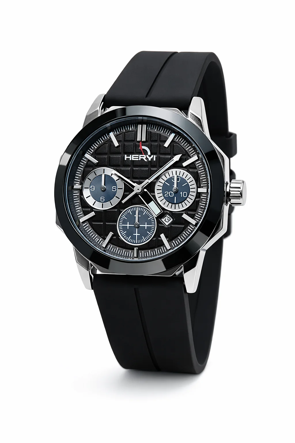 HERYI Chronograph Quartz Mens Sport Watch