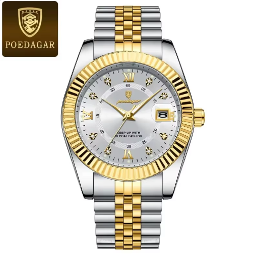 gold white