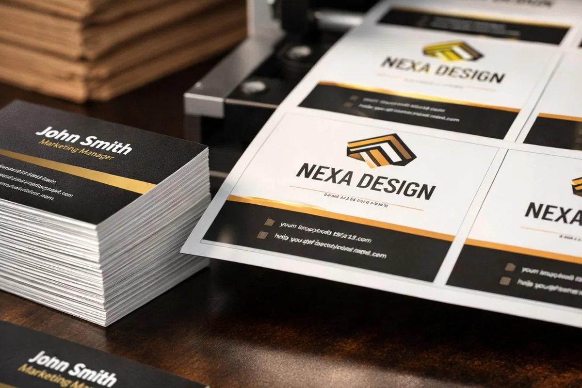 Impression cartes de visite Casablanca