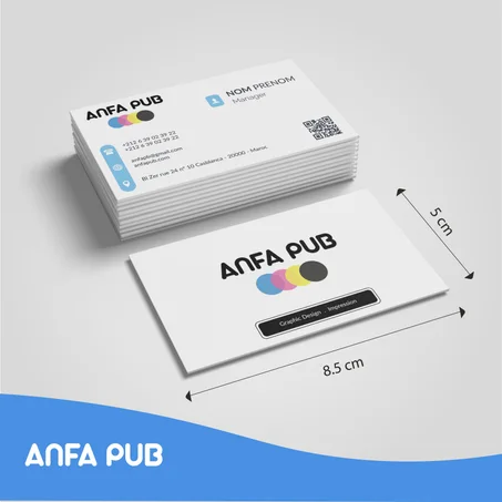 Cartes de visite standar