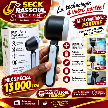Mini ventilateur portable