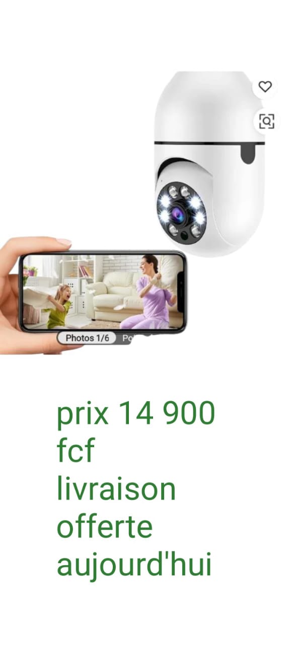 caméra de surveillance 360°