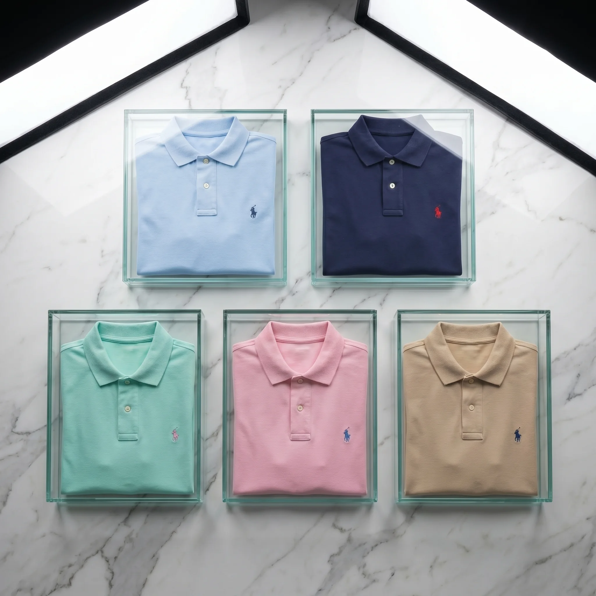 مجموعة قمصان POLO إبتدأ من 280 درهم