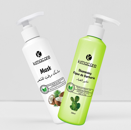 shampooing figue de barbarie +  mask beurre de karité et noix de coco