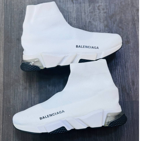 سبادري Balenciaga الأبيض الفاخر