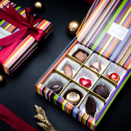 Boite chocolats gourmandes 9 recettes