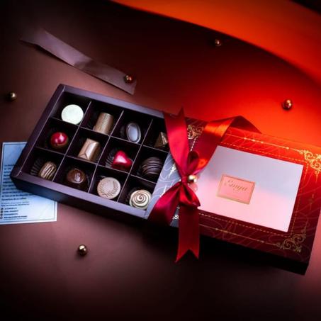 Boîte de chocolats belges artisanaux de 120g