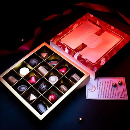 Boite de chocolat belges artisanaux 150g