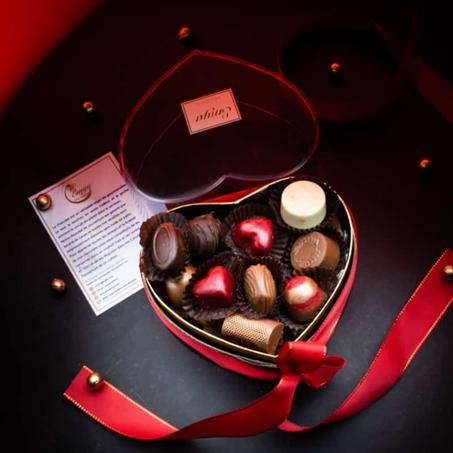 Coffrets Cœur de Chocolats Belges 150g – Cadeau d’Amour et de Gourmandise