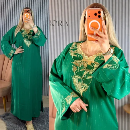 قفطان بالطرزة  أنيق للافراح و المناسبات
