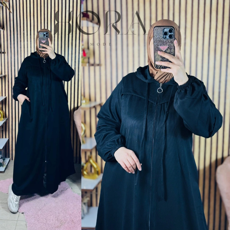 جلابة كطيفة فدان سخونة – الدفء والأناقة ❄️✨