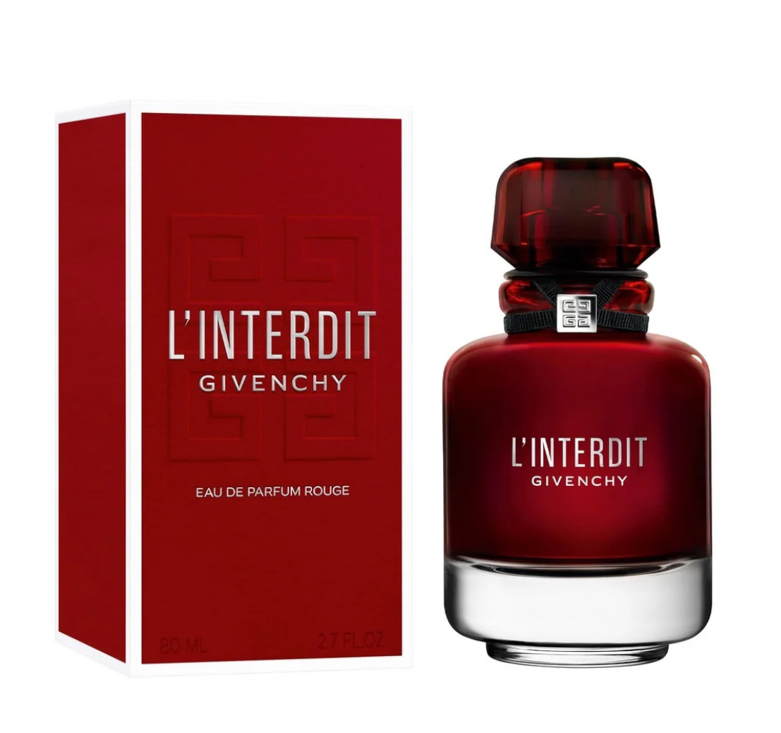 L INTERDIT  GIVENCHY EAU DE PARFUM ROUGE 80ML